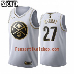 NBA Denver Nuggets Trikot Jamal Murray 27 Nike 2019-2020 Weiß Golden Edition Swingman - Kinder